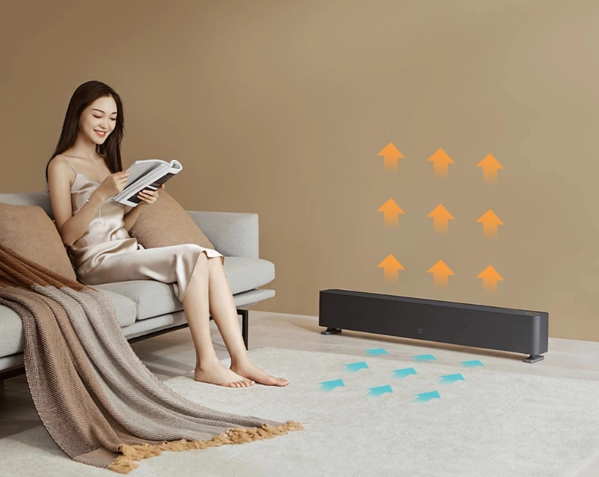 Máy sưởi, Lò sưởi điện thông minh Xiaomi Mijia 1S (Mijia Baseboard Heater 1S)